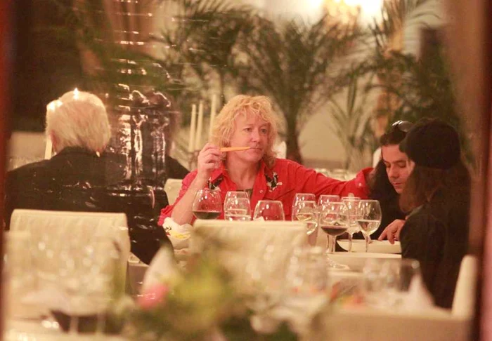Rockerii de la Scorpions au luat cina la Restaurantul da Vinci