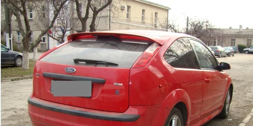 Maşina fusese furată din Spania