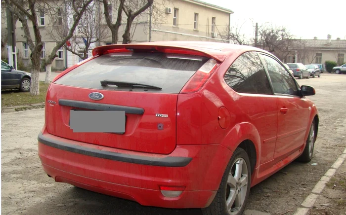 Maşina fusese furată din Spania