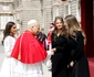 Regina Letizia, Regele Felipe și fiicele lor, Prințesa Leonor și Infanta Sofia la întâlnirea cu Papa Leon FOTO FOTO Casa Regală spaniolă (21) jpg