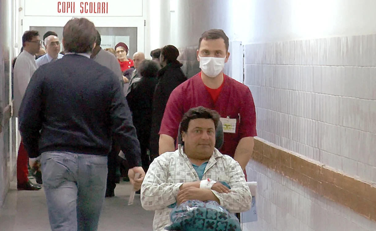 
    La Spitalul  Judeţean Ploieşti  s-au luat măsuri  de prevenţieFoto: Laura Petrescu  