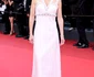 Gillian Anderson pe covorul roșu de la Cannes. FOTO: Getty Images