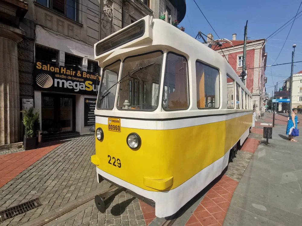 Retroparada tramvaielor în Timișoara (foto: Ștefan Both)