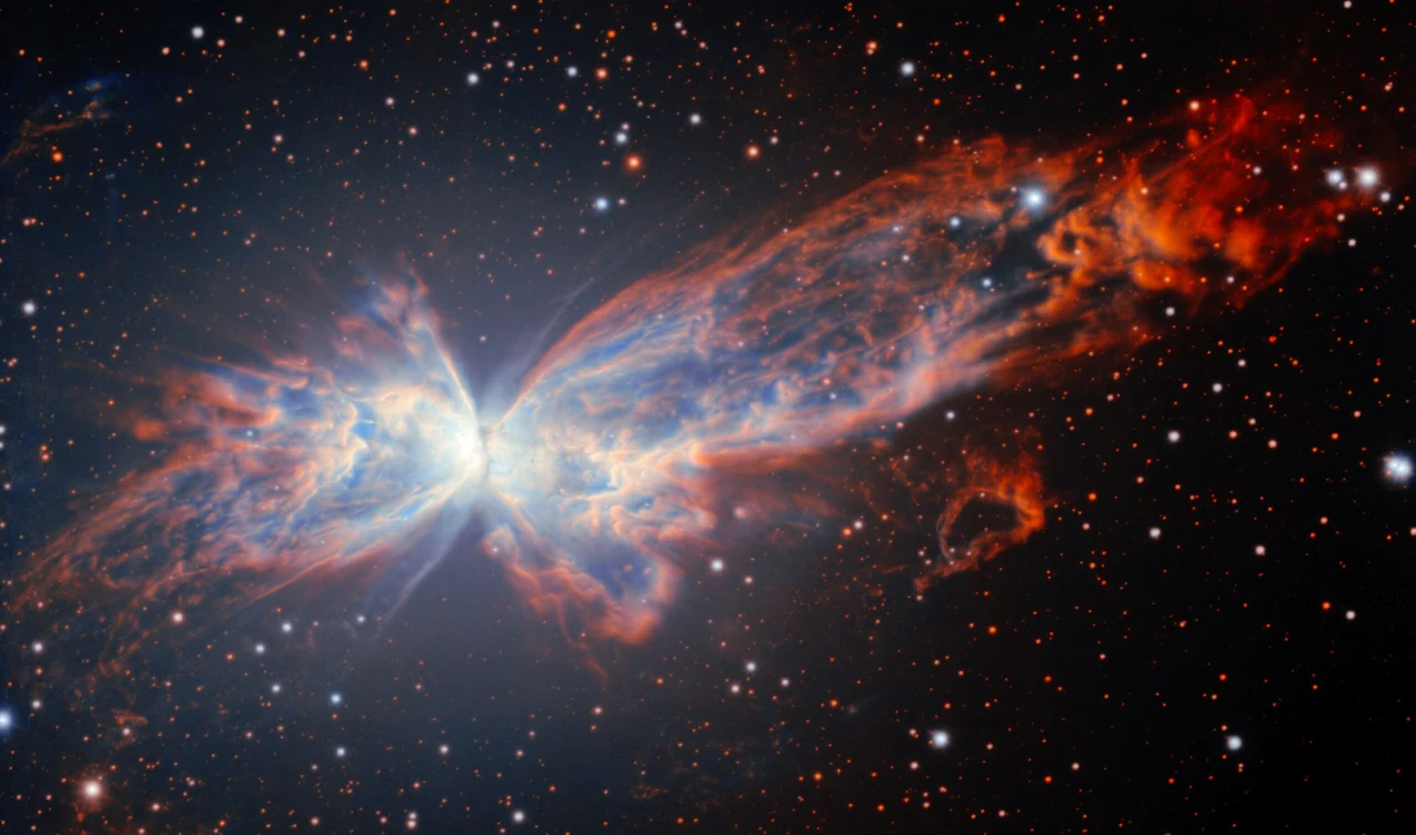 Imaginea a fost surprinsă de un telescop din Chile. Sursă foto: NOIRLab 
