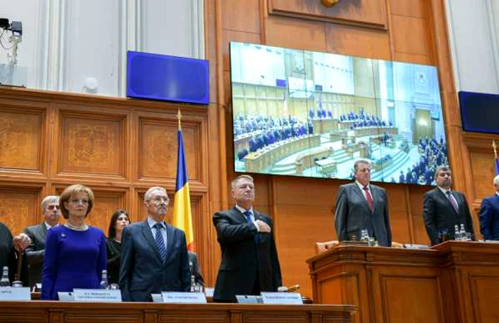 Şedinţă solemnă la Parlament FOTO Presidency.ro