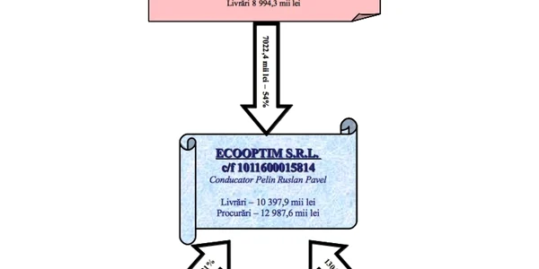 Schema de evaziune de la Metalferos