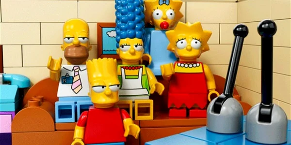 familia simpson din lego