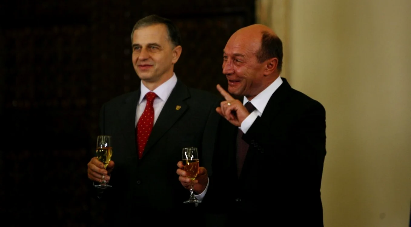 Numele lui Mircea Geoană şi al lui Traian Băsescu a fost vehiculat drept posibil Secretar General al NATO FOTO Arhivă: Adevărul