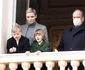Albert și Charlene de Monaco, alături de gemenii Jacques și Gabriella