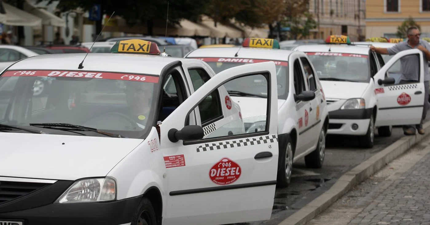 „Diesel Taxi“ este din 2009 singura firma de taximetrie  care poate folosi în denumire cuvântul Diesel | Foto: Andi Daiszler.  