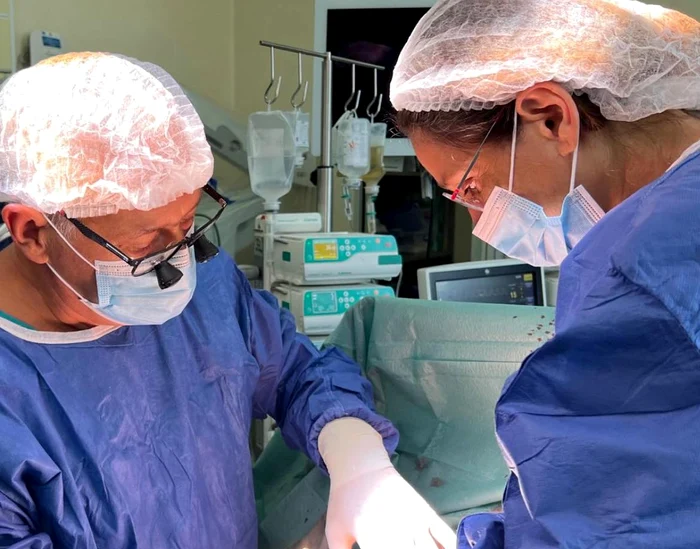 Operația a fost efectuată cu succes FOTO Agentia Nationala de Transplant / Facebook