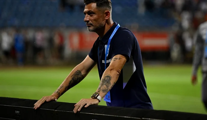 Mirel Rădoi a trăit la intensitate crescută meciul cu Farul Constanța (FOTO: Sportpictures)