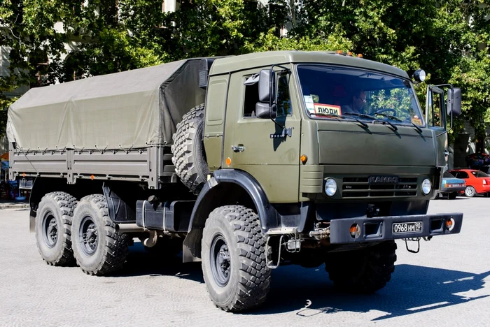 Camion Kamaz FOTO WIKIMEDIA COMMONS