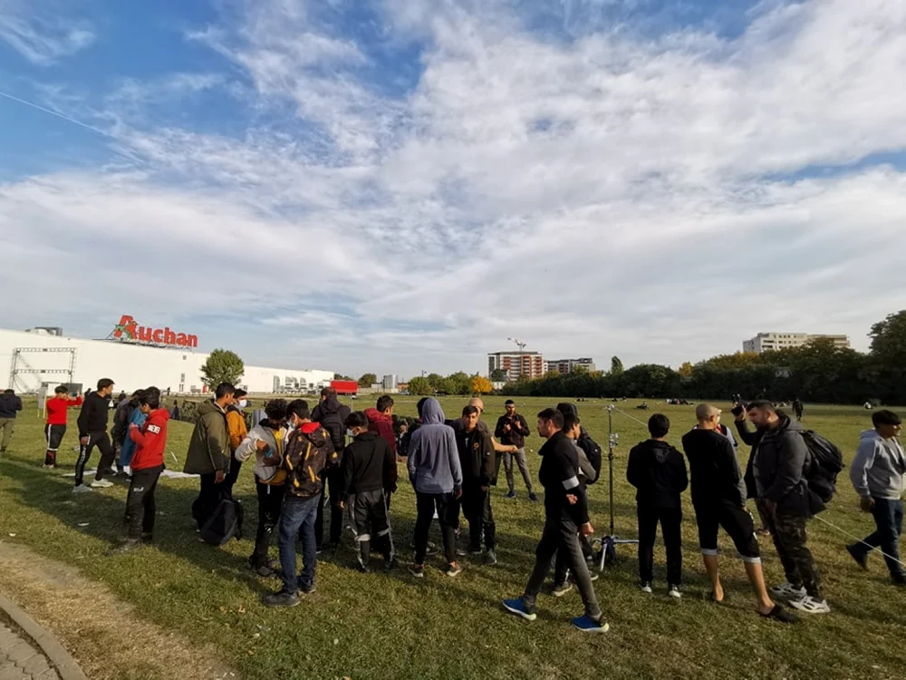 Afgan parc din Timişoara FOTO Ş.Both