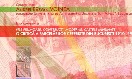 Vile frumoase, construcții moderne, castele minunate: O critică a parcelărilor ceferiste din București 1910   1945 jpeg