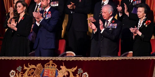 Kate Middleton, Prințul William, Regele Charles, Prințesa Anne Foto Getty Images jpg