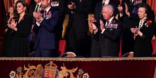 Kate Middleton, Prințul William, Regele Charles, Prințesa Anne Foto Getty Images jpg