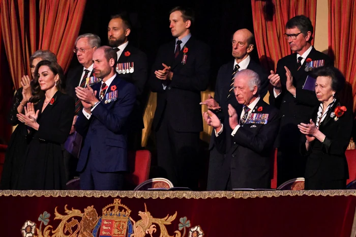 Kate Middleton, Prințul William, Regele Charles, Prințesa Anne Foto Getty Images jpg