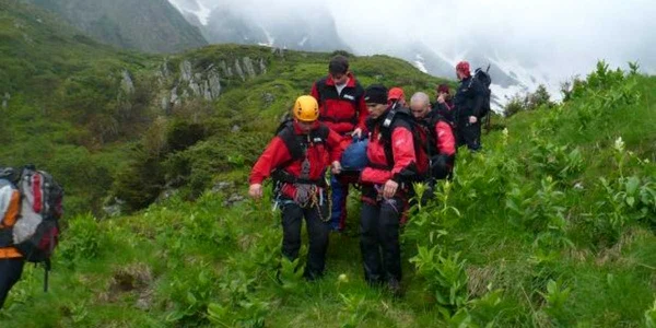 Salvamontiștii au găsit turiștii rătăciți. Foto arhivă Adevărul