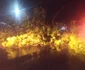 Copaci smulși din rădăcini și doborați de vântul puternic în județul Vâlcea Foto ISU Vâlcea