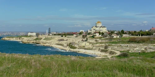 Oraşul antic Chersonesos din Sevastopol Crimeea FOTO SHUTTERSTOCK