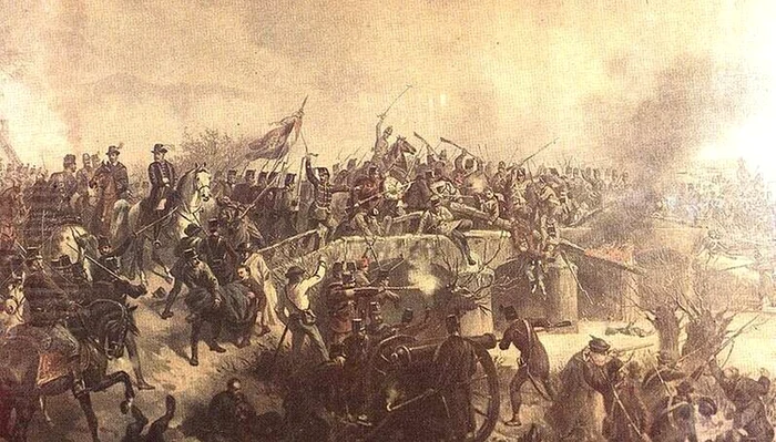 Bătălia de la Simeria veche. 1949. Ilustrată de epocă
