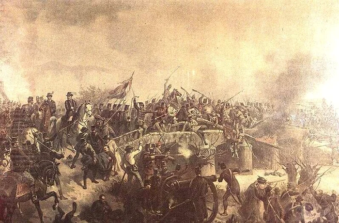 Bătălia de la Simeria. Foto: Ilustrată. Wikipedia