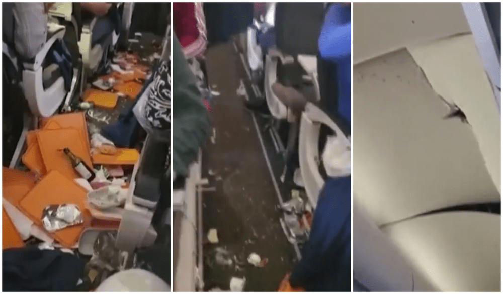 Zece călători dintr-un avion au fost răniți, după ce aeronava a traversat o zonă cu turbulențe