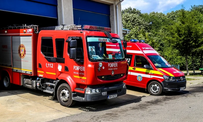 Pompierii au avut, în ultimele 24 de ore, peste 400 de intervenții. FOTO: ISU B-IF