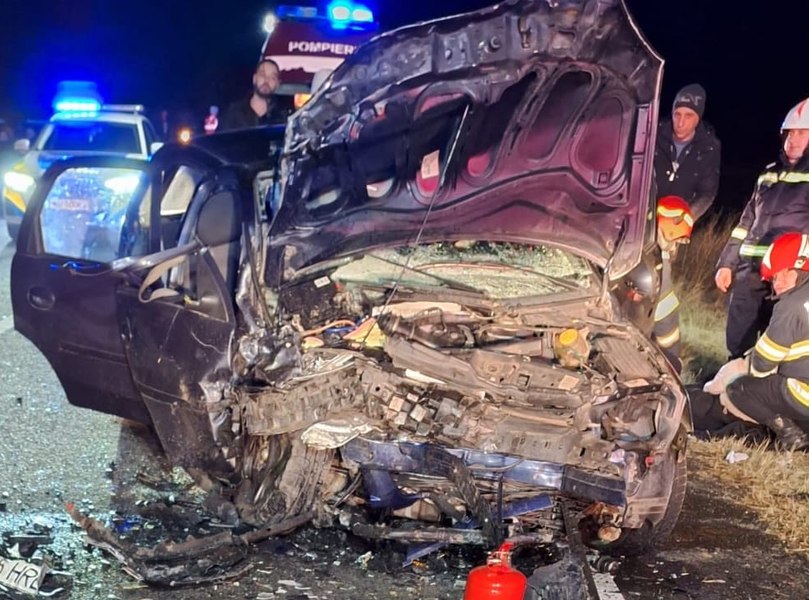 O depășire făcută de un bucureștean a produs nouă victime în Olt. Traficul, reluat după trei ore