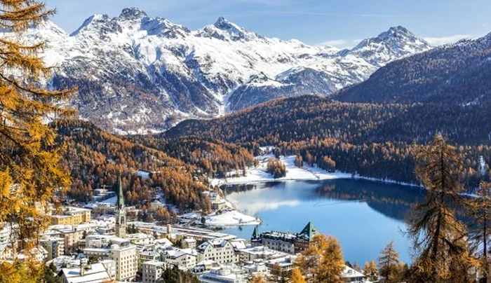 St. Moritz este una dintre cele mai renumite stațiuni de schi din lume / foto: arhiva Click!