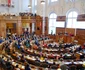 Regina Mary, Prințesa Benedikte și Regele Frederik al Danemarcei la deschiderea Parlamentului. FOTO: Casa Regală daneză