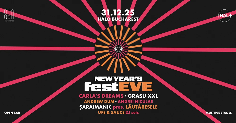 FestEVE – Revelionul-festival și primul eveniment dintr-o serie nouă de experiențe nocturne