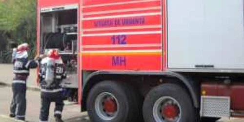 Intervenţia pompierilor a durat 40 de minute Foto: Arhivă