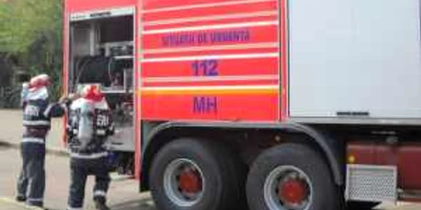 Intervenţia pompierilor a durat 40 de minute Foto: Arhivă