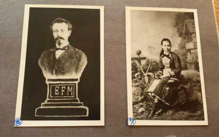 Emanuel van Meerbeck (foto stânga), fotografie publicată într-o lucrare păstrată în Arhivele Naţionale Mehedinţi