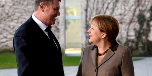 klaus iohannis angela merkel