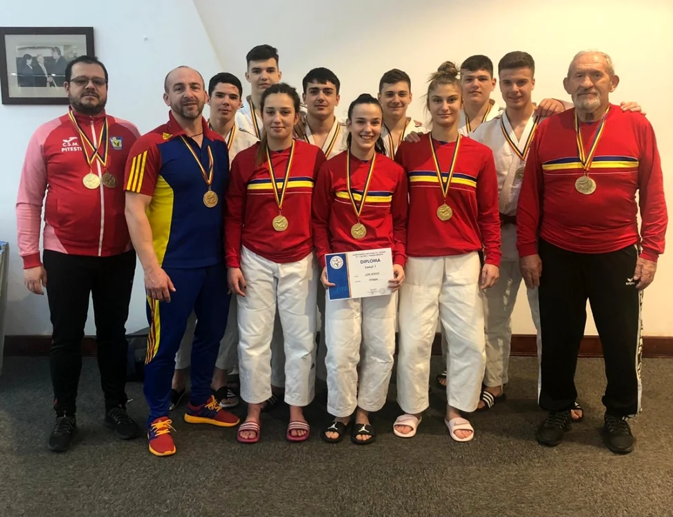 Judokanii de la CSM Piteşti - FC Argeş s-au întors cu medalii Foto: CSM Piteşti