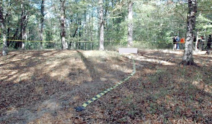 Locul unde a fost găsită sfâşiată de câini femeia plecată după lemne