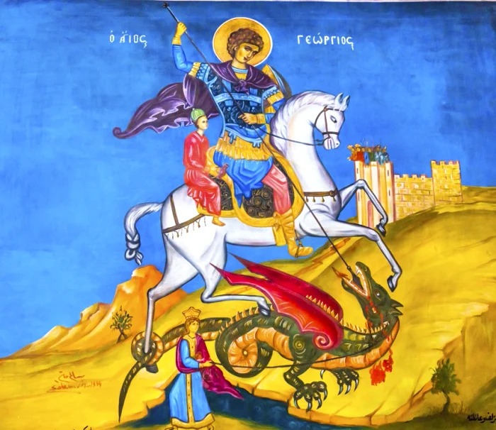 Sfântul Gheorghe și lupta cu balaurul