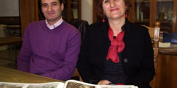 Ion Volcu şi Ştefania Botez. FOTO: NICOLETA BUTNARU