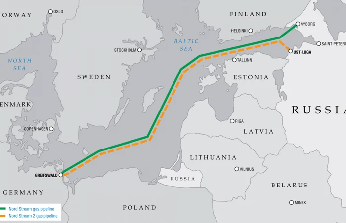 Proiectul Nord Stream 2 FOTO Arhivă