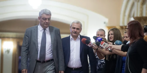 Mihai Tudose si Liviu Dragnea FOTO Mediafax 