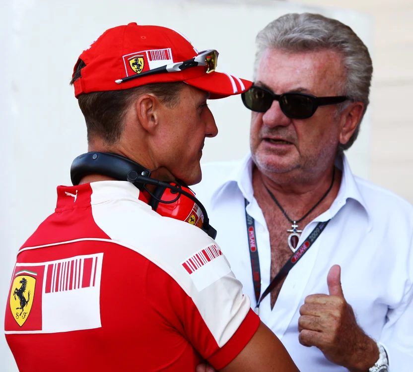 Willi Weber este unul dintre  cei mai apropiaţi prieteni ai  lui Michael Schumacher