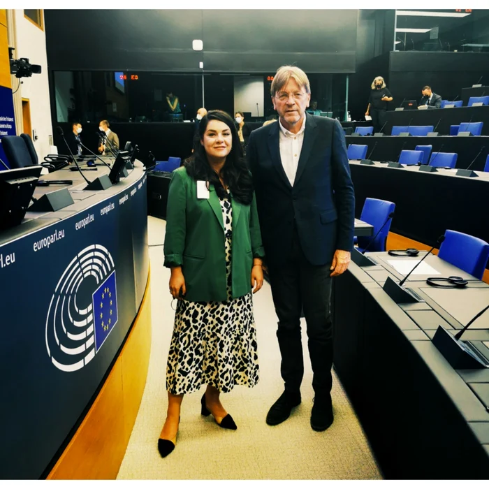 oana tache si guy verhofstadt