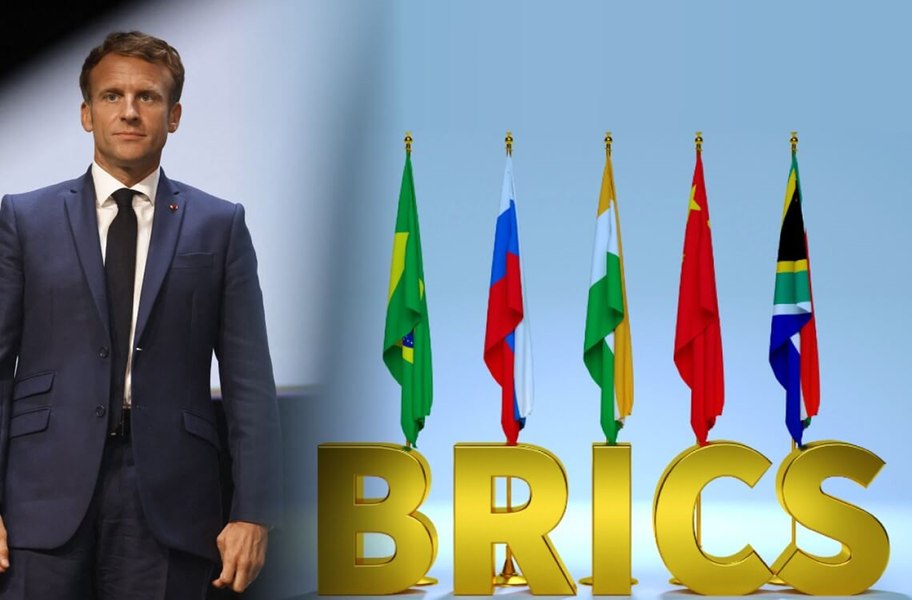 O știre despre lumea care se schimbă: Macron ar dori să fie invitat la Summit-ul BRICS de la Johannesburg. 