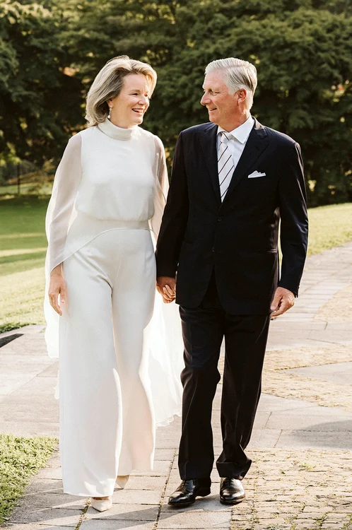 Regina Mathilde și Regele Philippe al Belgiei, Instagram png