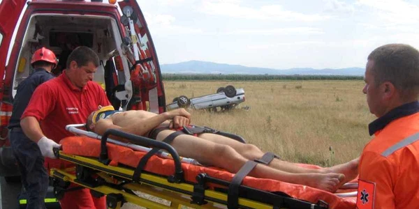 Patru persoane au fost rănite în accident  