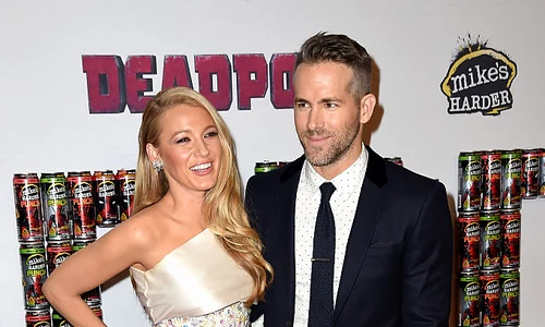 Blake Lively (L) and Ryan Reynolds at the 'Deadpool' GettyImages 509125502 jpeg