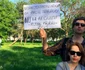 Protest pentru salvarea Parcului Tăbăcărie din Constanţa Foto Sînziana Ionescu